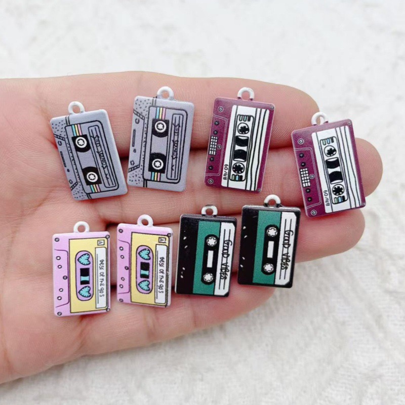 10個の合金ジュエリーアクセサリー、オイルドロッププリント磁 - Party Favor Bag のレビューと価格