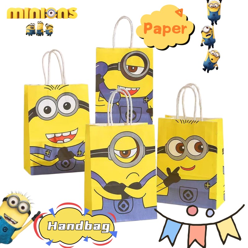 20 個怪盗グルーのミニオン誕生日祭りパーティー紙ギフトバッ - Party Favor Bag のレビューと価格